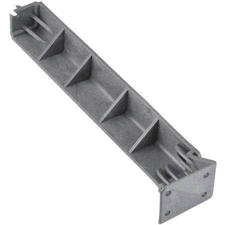 Global Industrial Right Leg for Large Style 498526, 498529 Plastic Service Carts RP1000